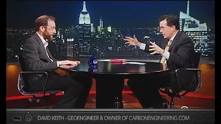 "Geoengineer: David Keith on Climate Change | The Late Show with Stephen Colbert" (2017) ✈️⚠️