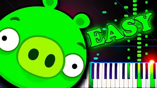 Bad Piggies Theme - EASY Piano Tutorial