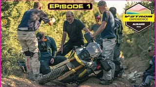 J'emmène le VSTROM Expérience et les 800 DE en Albanie  EP 1