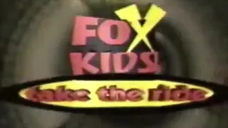 Fox Kids - New Friday Lineup - 1998 Fox Kids Commercial