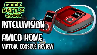 Intellivision Amico Home Review | Virtual Console Deep Dive | Android and iOS App Review