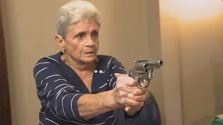 Grandma Pulls Out Pistol When Intruder Invades Her Home
