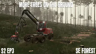 Fs22 Forestry on Holmakra | More trees on the ground! | S2 EP 3 | Timelapse