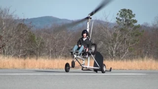 Gyroplane Practice Mark Balancing On The Mains