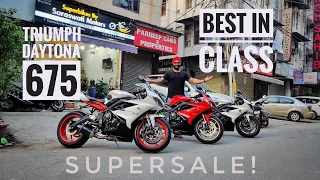 Triumph Daytona 675 ABS | INSANE SUPERBIKE | Navratri Special | Exclusive Collection | Jasneet Singh