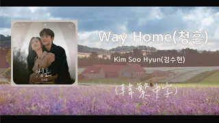 [韓繁中字] Kim Soo Hyun(김수현) - Way Home(청혼)ㅣ淚之女王 눈물의 여왕 Queen of Tears OST Part.12 lyrics