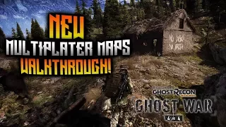 GHOST WAR - Early Access! Multiplayer Maps Preview! Dust Town, Coca Farm, And Mountain Village!