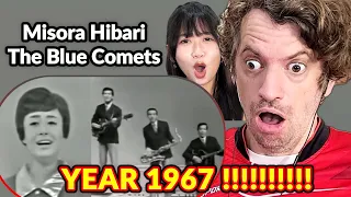 Reaction to Hibari Misora with The Blue Comets "Red Sun" in 1967 | Max & Sujy React