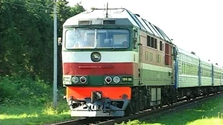 ТЭП70-0205 (БЧ, ТЧ-15 Орша) с поездом №642 Гомель - Орша (БЧ)