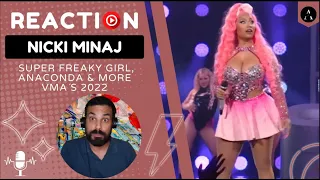 NICKI MINAJ m/v "Super Freaky Girl, Anaconda & More" | 2022 VMAs REACTION