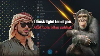 Ilimsizligini tan olib uzur suragan "Atist " bola.