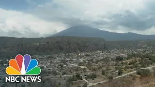 Watch: Mexico’s Popocatépetl volcano spews ash, gas plumes into air