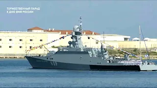 Торжественный парад из СЕВАСТОПОЛЯ 26 июля 2020 ко Дню Военно-морского флота (Прямая трансляция)