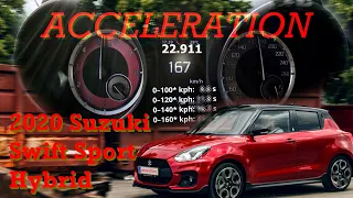 2020 Suzuki Swift Sport Hybrid - acceleration | autofilou [4K]