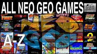 All Neo Geo Games A-Z - 148 AES / MVS GAMES - SNK - Compilation