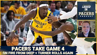 Indiana Pacers take commanding 3-1 series lead over Milwaukee Bucks | How Pacers won Game 4