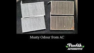 Musty Odour from AC