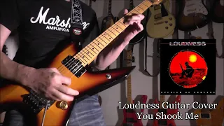 Loudness Guitar Cover / You Shook Me