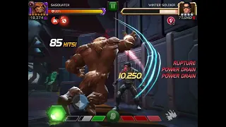 7*  rank 1 Sasquatch has back to back specials that do crazy damage.