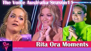 Rita Ora Moments -The Voice Australia 2022, Season11