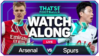 ARSENAL vs TOTTENHAM With Mark GOLDBRIDGE Live