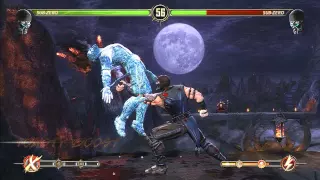 Sub Zero 82% Toasty Boost Combo MK9 Demo