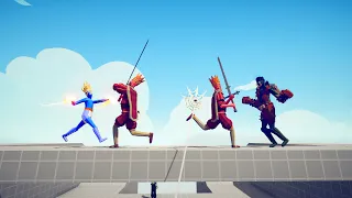 SUPER BOXER and ORC BRAWLER + 2 SPIDER MAGE vs 2 EVERY UNITS | Totally Accurate Battle Simulator