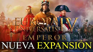 EMPEROR es la NUEVA EXPANSIÓN de EUROPA UNIVERSALIS 4