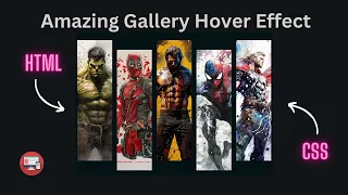 Creating an Amazon-Inspired Gallery Hover Effect with Grid in HTML & CSS