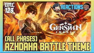 Reaction - Azhdaha Battle Theme (All Phases) - Genshin Impact OST