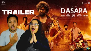 Dasara Trailer REACTION | Nani | Keerthy Suresh | Santhosh Narayanan | Srikanth Odela | SLV Cinemas