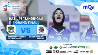 Petrokimia Volleyball Gresik VS Kharisma Bandung 3-1 | Highlight Nusantara Cup 2024 Putri | Moji