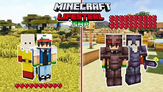 I Tried to Survive in Minecraft Lifesteal SMP But it was Disappointing ☹️ ! (Hindi Gameplay)