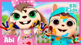 Finger Painting Song | Fun Eli Kids Songs & Nursery Rhymes