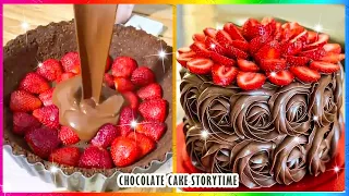 😱 Boyfriend Storytime 🍫 DIY Chocolate Cake Decorating To Impress Your Family