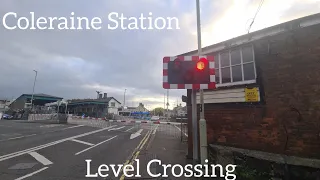 *Slow Alarm & Hangman* Coleraine Station Level Crossing (Portrush) Saturday October 08.10.2022