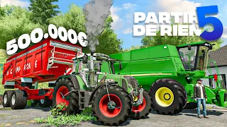 Construire la MAISON, Fin de la FERME ? | Partir De Rien Saison 5 #18 | (Farming Simulator 22)