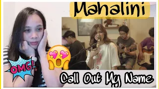 Mahalini - Call Out My Name (The Weeknd Cover) Live Session | Nofie React