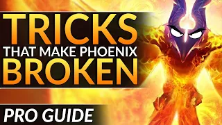 How Rank 1 SAKSA from OG CARRIES as Support Phoenix - Advanced Tips - Dota 2 Pro Guide