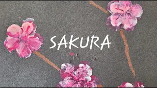 Fingerprint Cherry Blossoms - Sakura