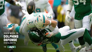 Dolphins' best defensive plays in shutout vs. Jets | Week 15