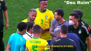 Câmeras Captam Áudio da Conversar entre Neymar, Messi, Tite e Técnico Argentino