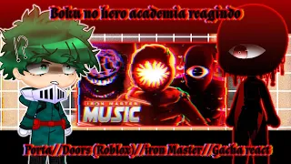 👁Boku no hero academia reagindo ao Porta👁//Doors (Roblox)//Iron Master//Gacha react//GN