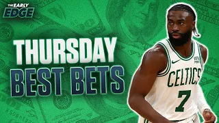 Thursday's BEST BETS: MLB + NBA Playoffs Picks & Props!  | The Early Edge