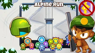 Alpine Run [Military Monkeys Only] Guide | No Monkey Knowledge | BTD 6 (2023 Updated)