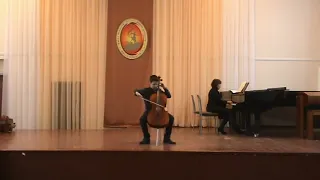 Сольный концерт "Когда в душе поёт  виолончель"