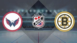 Обзор матча Вашингтон - Бостон / CAPITALS VS BRUINS APRIL 8, 2017 HIGHLIGHTS