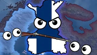 Finland in Hearts of Iron 4 be like...