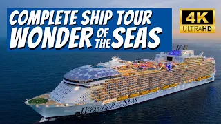 COMPLETE WONDER OF THE SEAS TOUR | DECK BY DECK WALK THROUGH OF THE WORLD"S LARGEST SHIP!