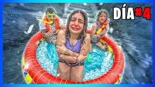 EL ÚLTIMO en SALIR de LA PISCINA INFLABLE ¡¡GANA!!